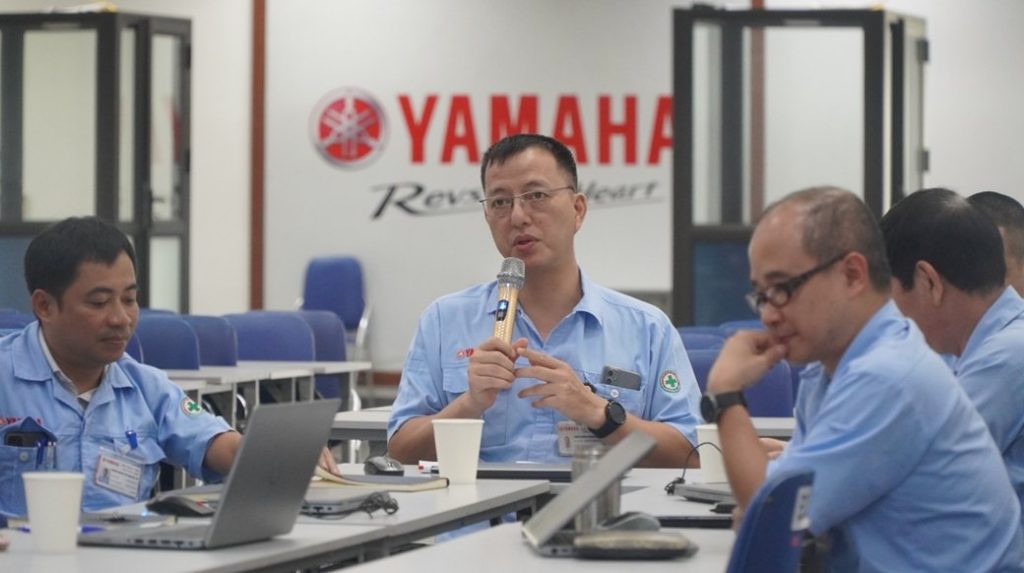 Lãnh đạo và quản lý của Yamaha Motor trong tập huấn về DEIB do ECUE tổ chức, Hà Nội, 2024